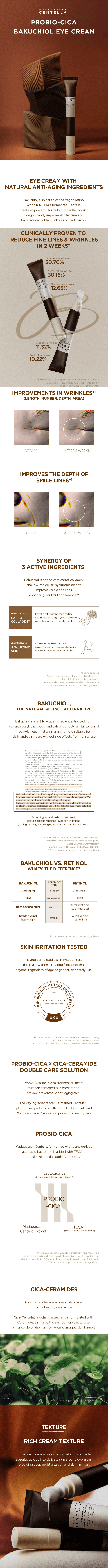 SKIN1004 Madagascar Centella Probio-Cica Bakuchiol Eye Cream SKIN1004