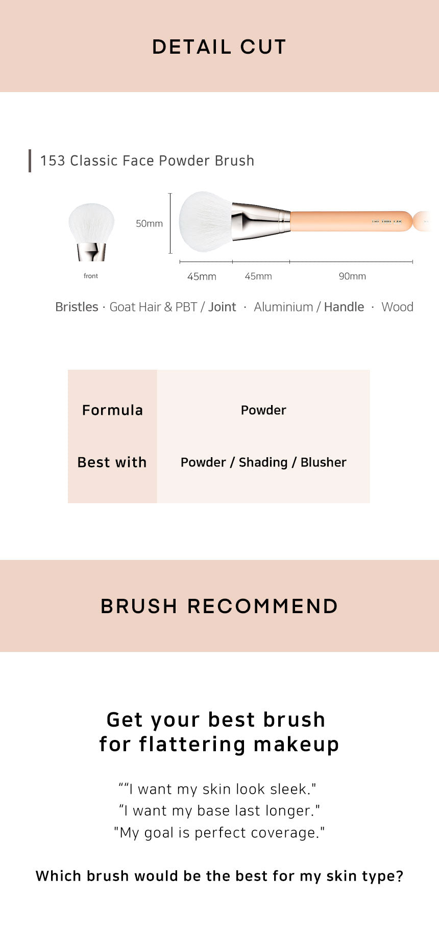 THE TOOL LAB 153 Classic Face Powder THE TOOL LAB