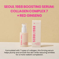 K-SECRET SEOUL 1988 BOOSTING SERUM: COLLAGEN COMPLEX 7 + RED GINSENG K-SECRET