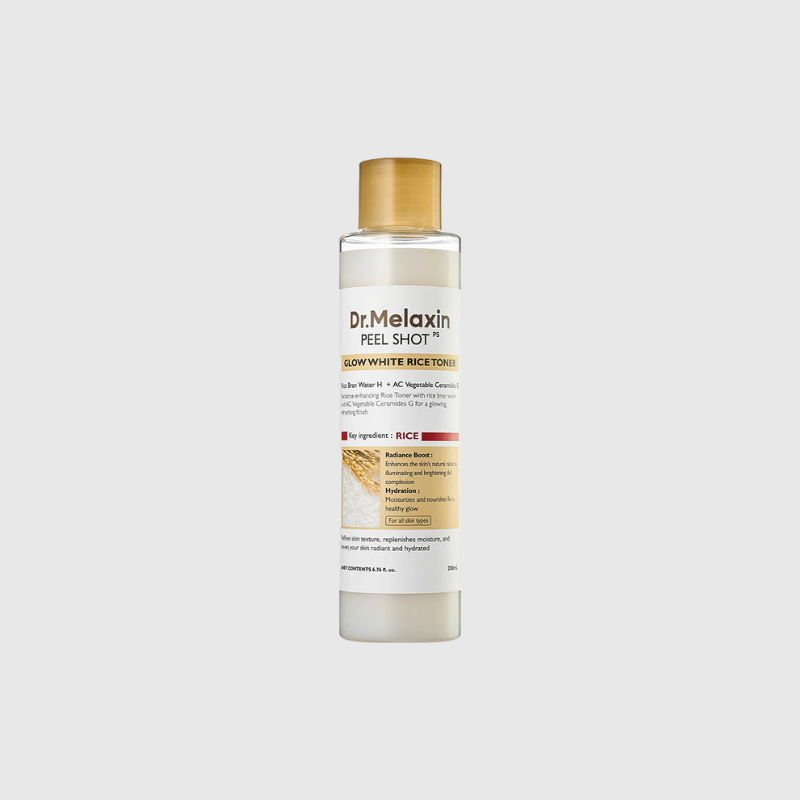 Dr.Melaxin PEEL SHOT GLOW WHITE RICE TONER
