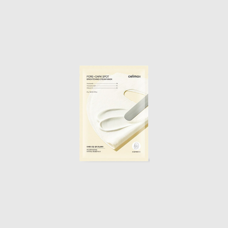 celimax Pore + Dark Spot Brightening Cream Mask celimax