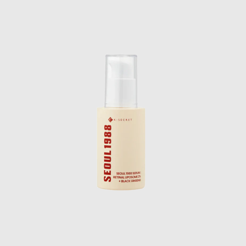 K-SECRET SEOUL 1988 Retinal Liposome 2% + Black Ginseng Serum K-SECRET