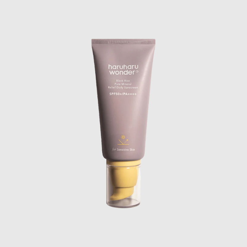haruharu wonder Black Rice Pure Mineral Relief Daily Sunscreen SPF50+/PA++++ haruharu wonder