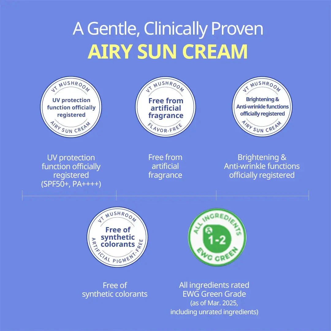 VT COSMETICS AIRY SUNCREAM VT COSMETICS