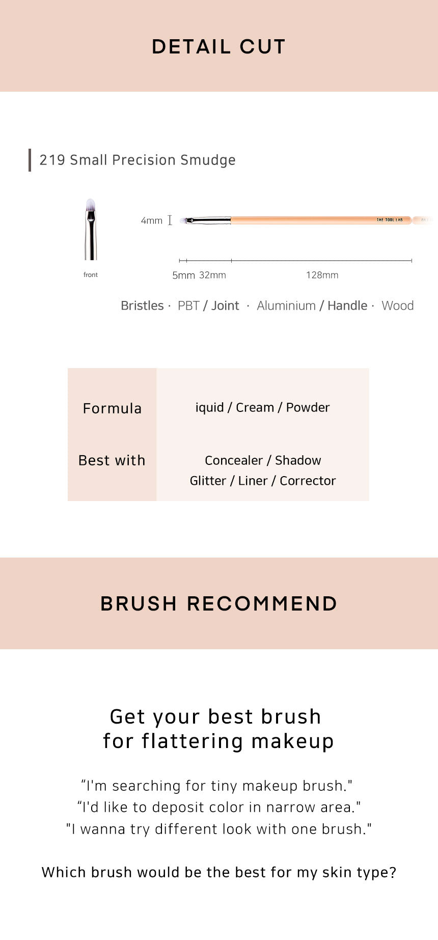 THE TOOL LAB 219 Small Precision Crease THE TOOL LAB