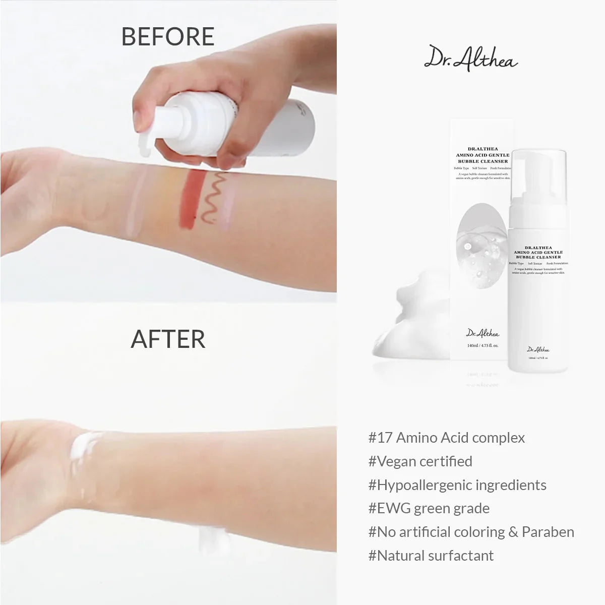 Dr.Althea Amino Acid Gentle Bubble Cleanser Dr.Althea