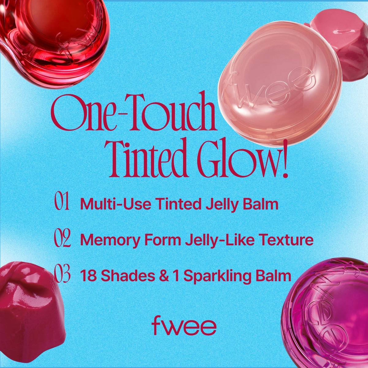 fwee Lip & Cheek Glowy Jelly Pot fwee