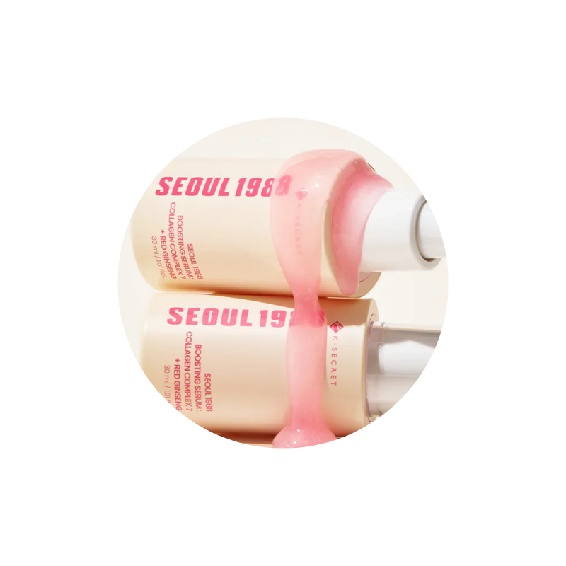 K-SECRET SEOUL 1988 BOOSTING SERUM: COLLAGEN COMPLEX 7 + RED GINSENG K-SECRET