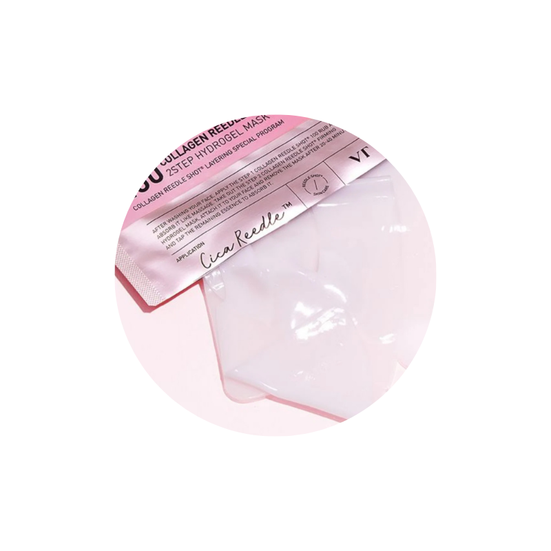 VT COSMETICS COLLAGEN REEDLE SHOT 100 2-STEP MASK VT COSMETICS