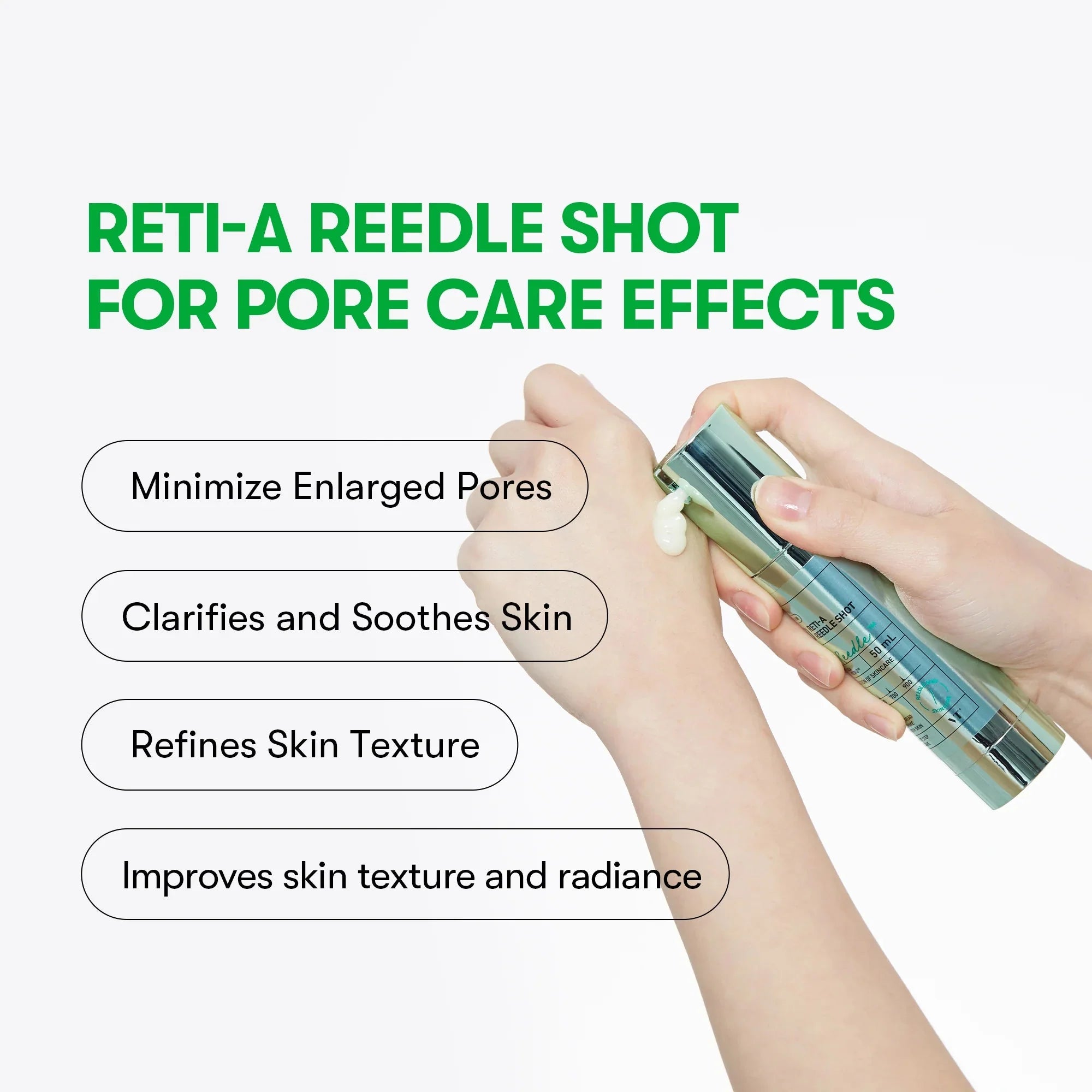 VT COSMETICS 100 RETI-A REEDLE SHOT STICK POUCH (10EA) VT COSMETICS