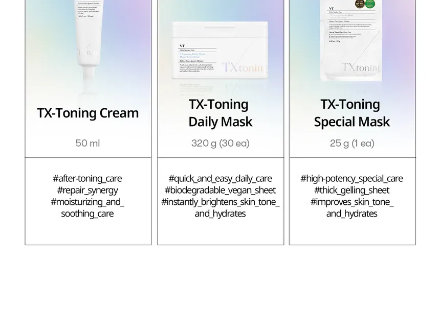 VT COSMETICS TX-TONING CREAM VT COSMETICS