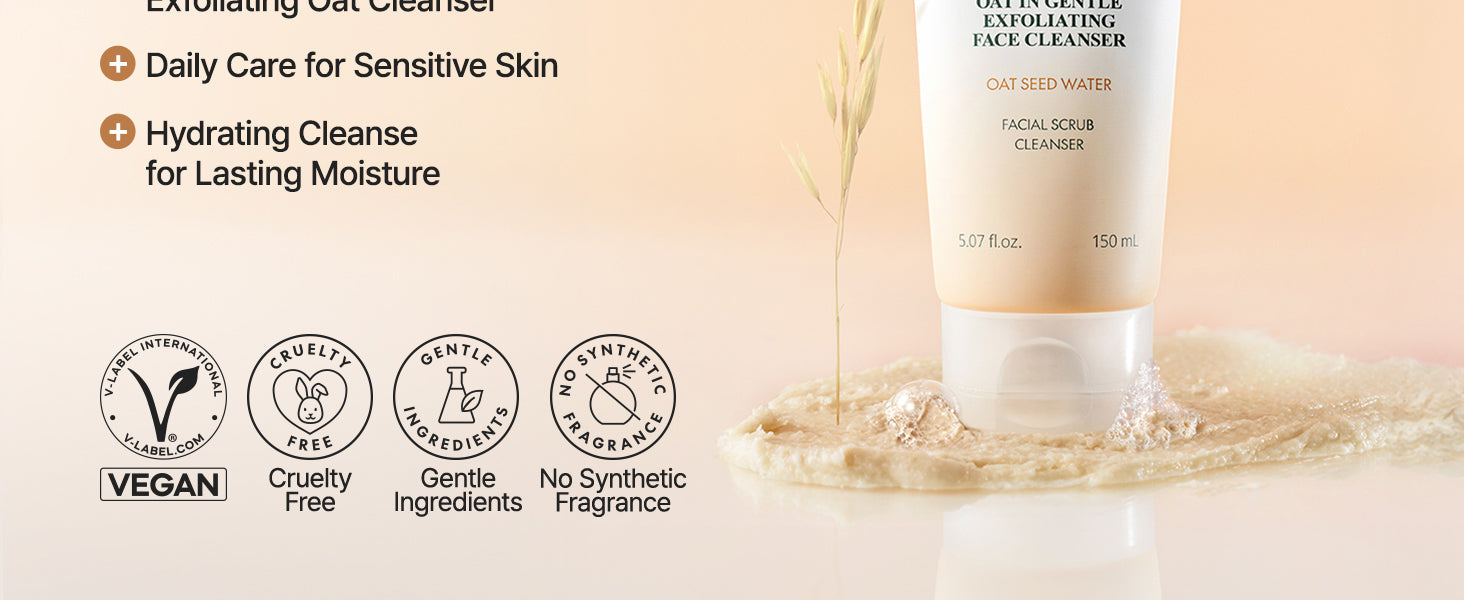 Purito Seoul Oat-In Gentle Exfoliating Face Cleanser Purito Seoul