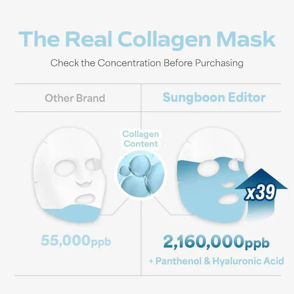 SUNGBOON EDITOR Deep Collagen Hyalu-B5 Hydrating Mask SUNGBOON EDITOR