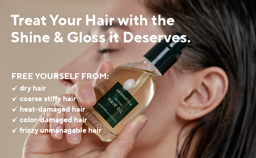 AROMATICA Ritual Hair Oil Lavender & Patchouli AROMATICA