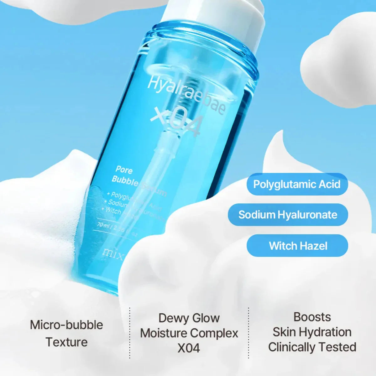Mixsoon Hyalraebae Pore Bubble Serum MIXSOON