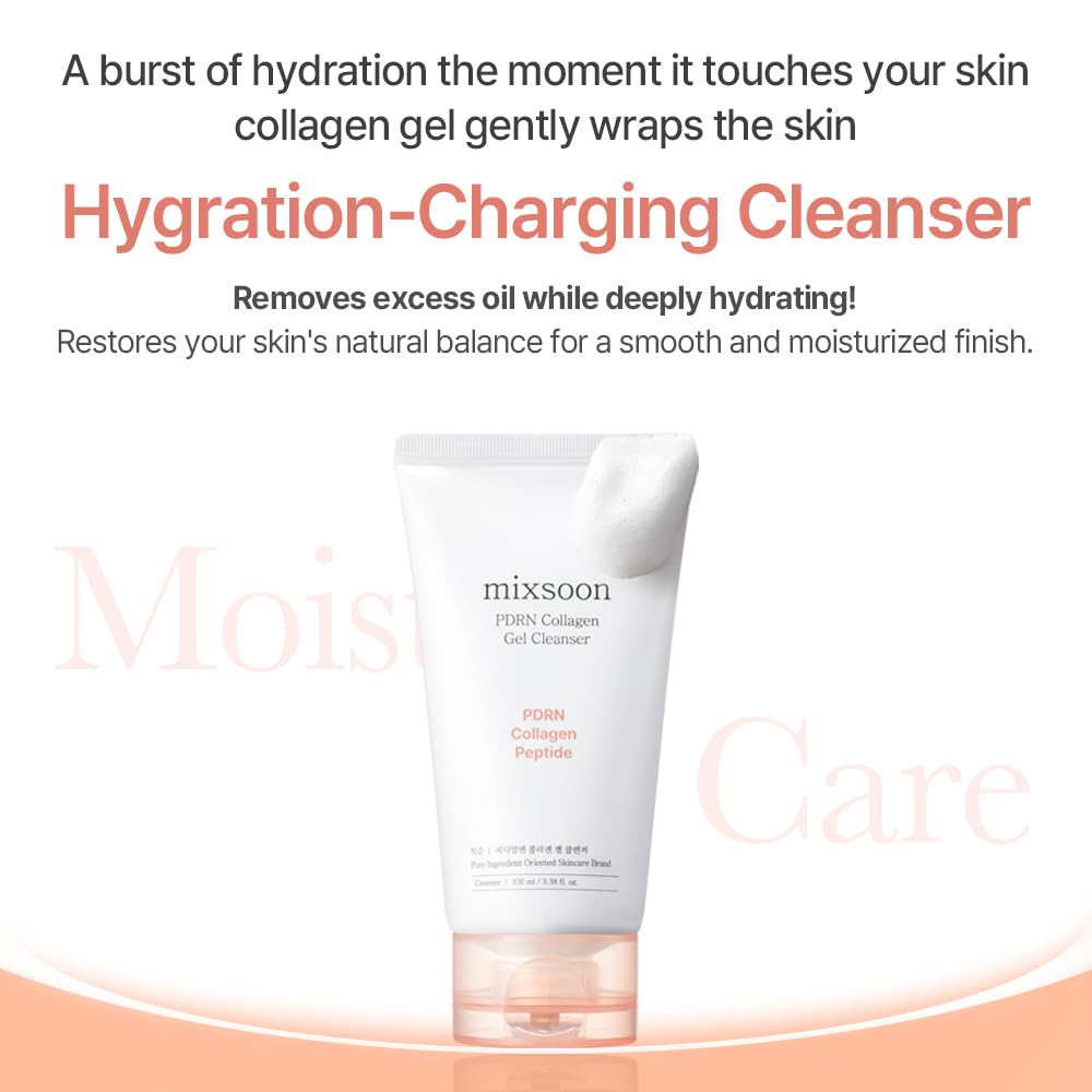 Mixsoon PDRN Collagen Gel Cleanser MIXSOON