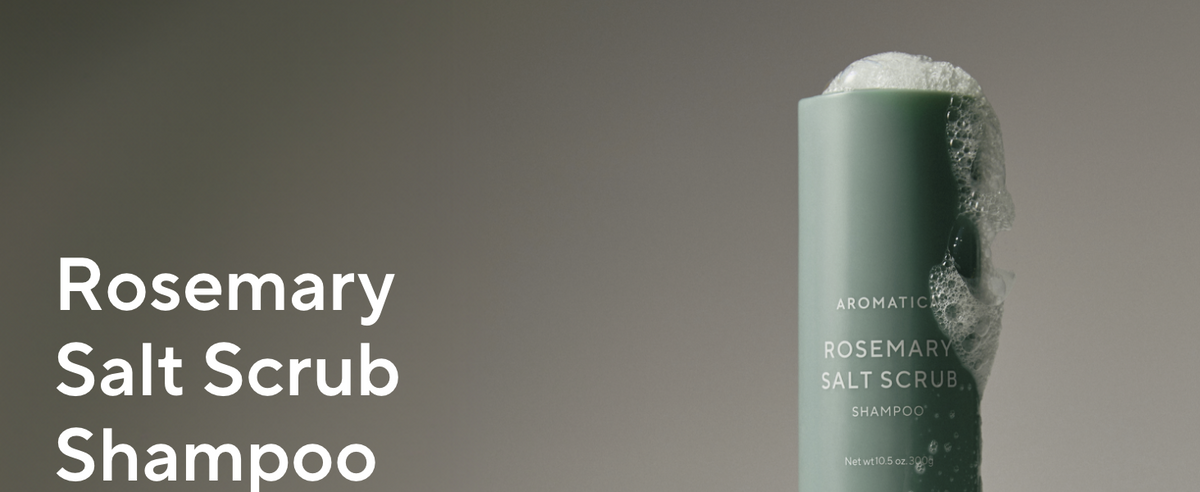 AROMATICA Rosemary Salt Scrub Shampoo AROMATICA