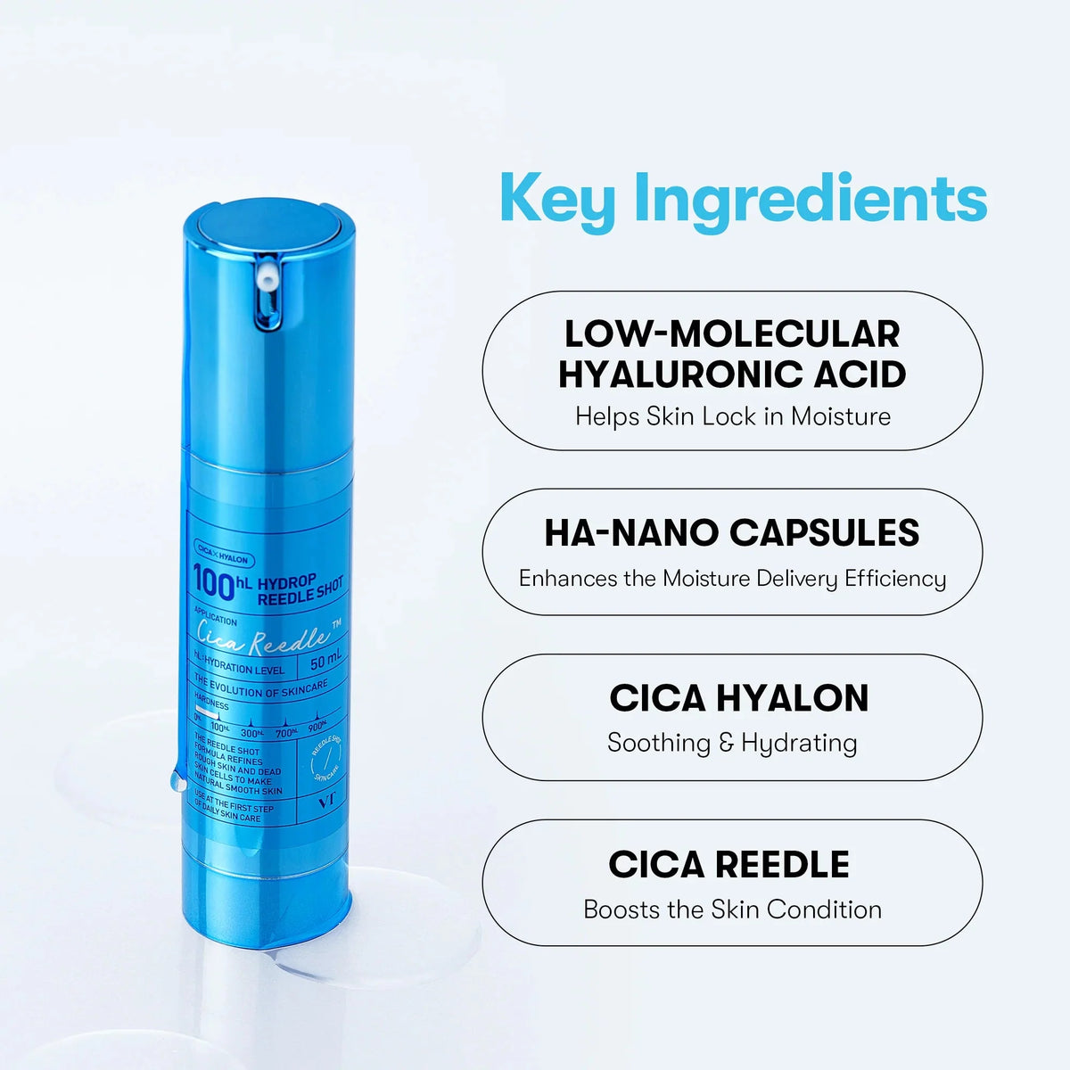 VT COSMETICS HYDROP REEDLE SHOT 100hL VT COSMETICS