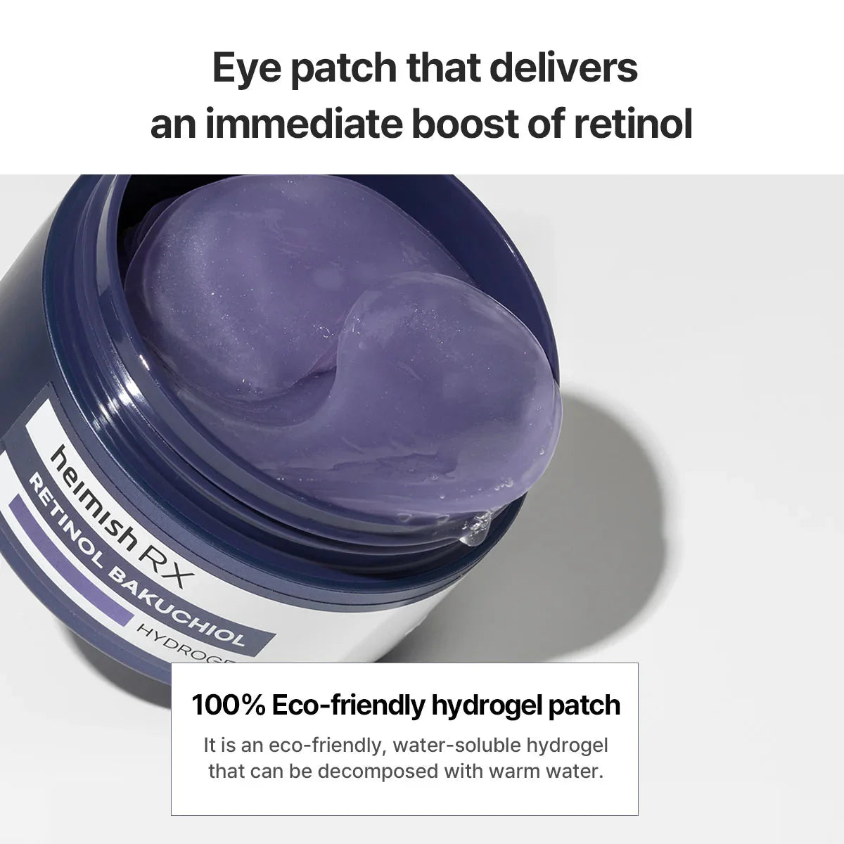 Heimish RX Retinol Bakuchiol Hydrogel Eye Patch Heimish