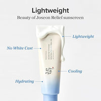 Beauty of Joseon Relief Sun Aqua-fresh Rice + B5 SPF50+ PA++++ Beauty of Joseon
