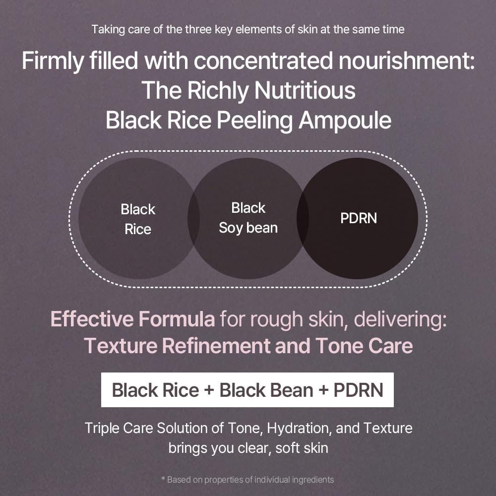 Mixsoon Black Rice Peeling Ampoule MIXSOON