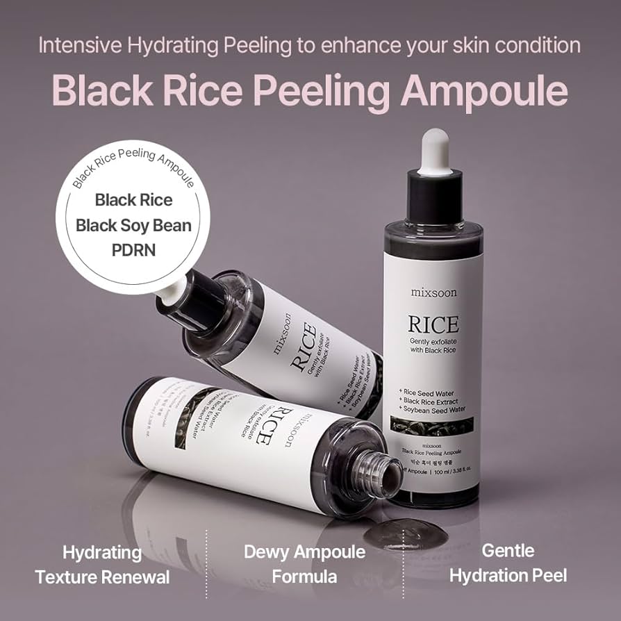 Mixsoon Black Rice Peeling Ampoule MIXSOON