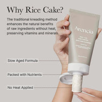 Arencia Rice + LHA Pore Control Rice Cake Cleanser Arencia