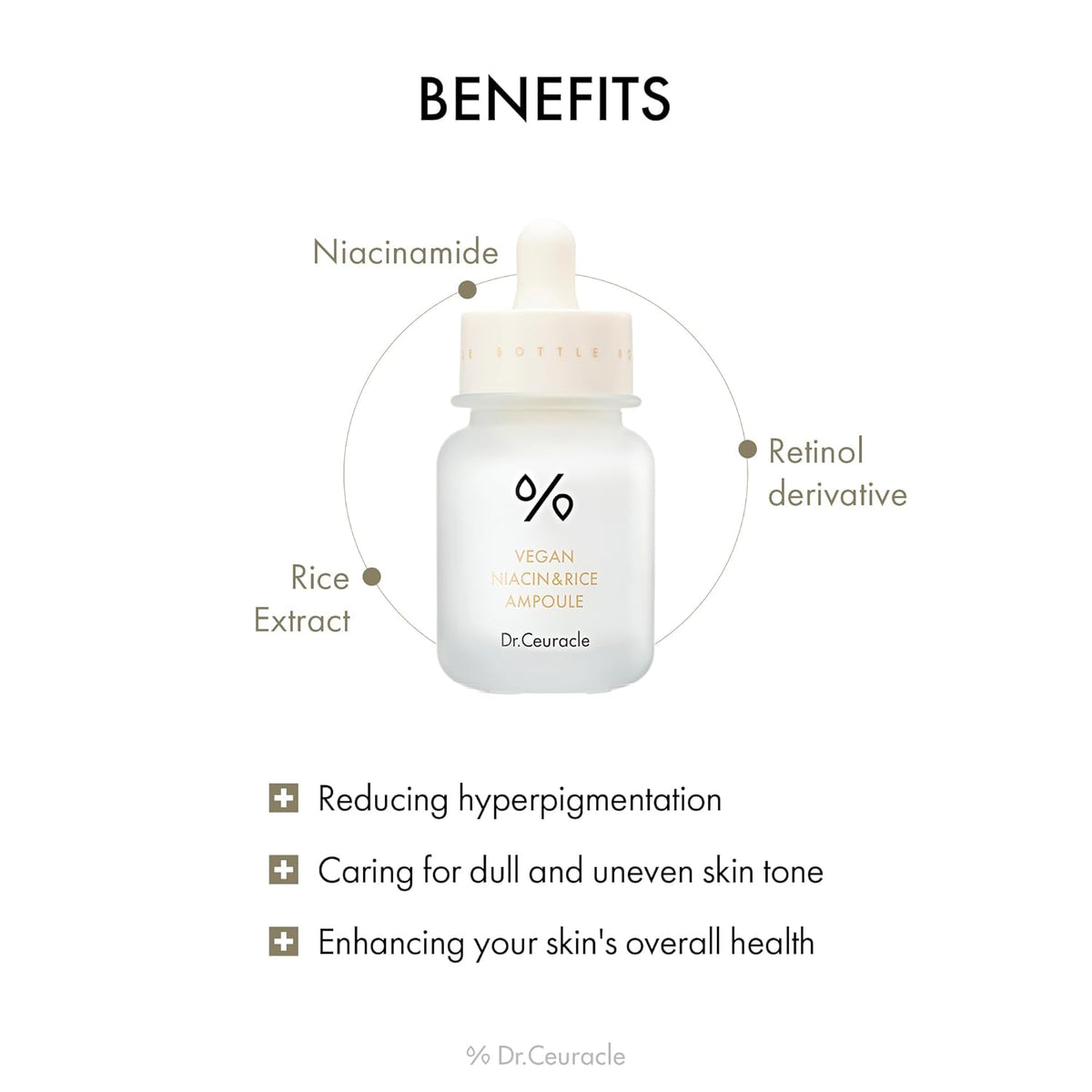 Dr.Ceuracle VEGAN NIACIN & RICE AMPOULE Dr.Ceuracle