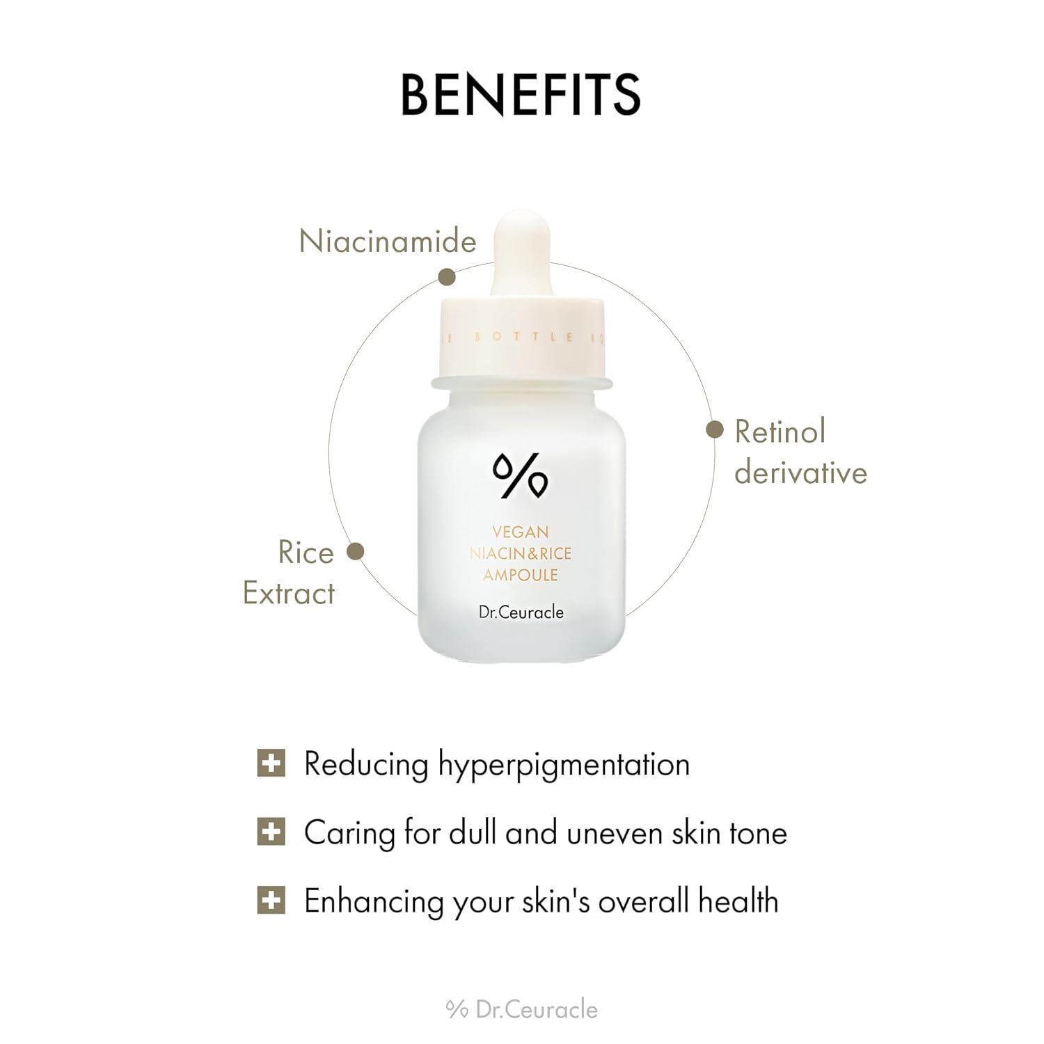 Dr.Ceuracle VEGAN NIACIN & RICE AMPOULE Dr.Ceuracle