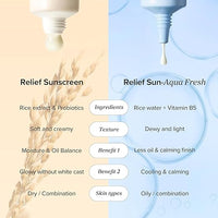 Beauty of Joseon Relief Sun Aqua-fresh Rice + B5 SPF50+ PA++++ Beauty of Joseon