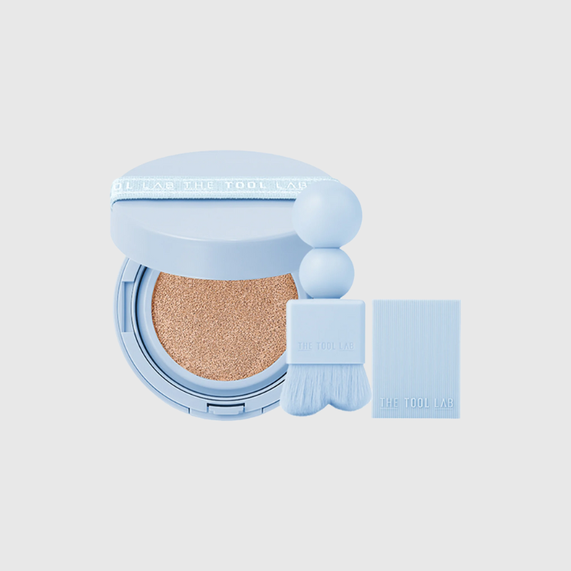 THE TOOL LAB Stamp Skinfit Cushion Airy + Brush THE TOOL LAB