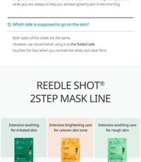 VT COSMETICS HYDROP REEDLE SHOT 100hL 2 STEP MASK VT COSMETICS