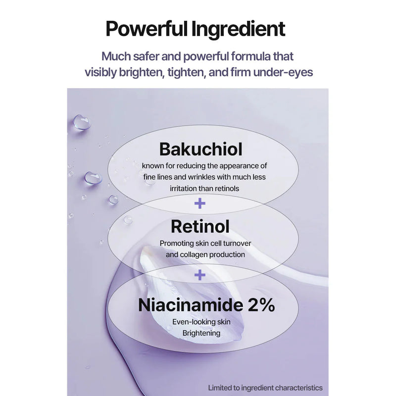 Heimish RX Retinol Bakuchiol Hydrogel Eye Patch Heimish