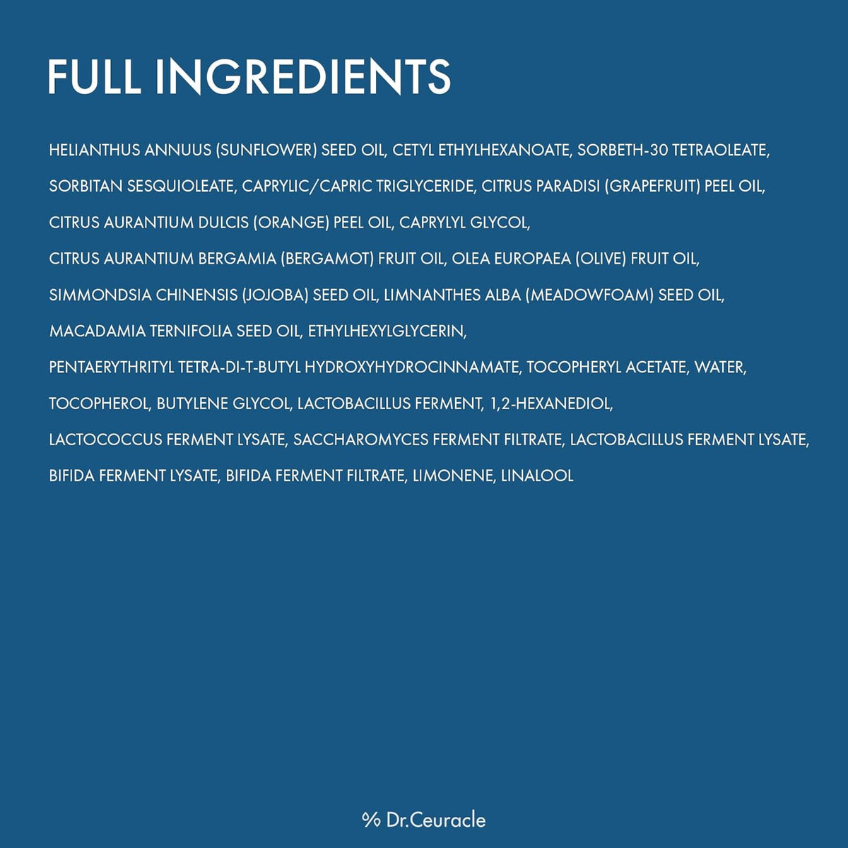 Dr.Ceuracle PRO BALANCE PURE DEEP CLEANSING OIL Dr.Ceuracle