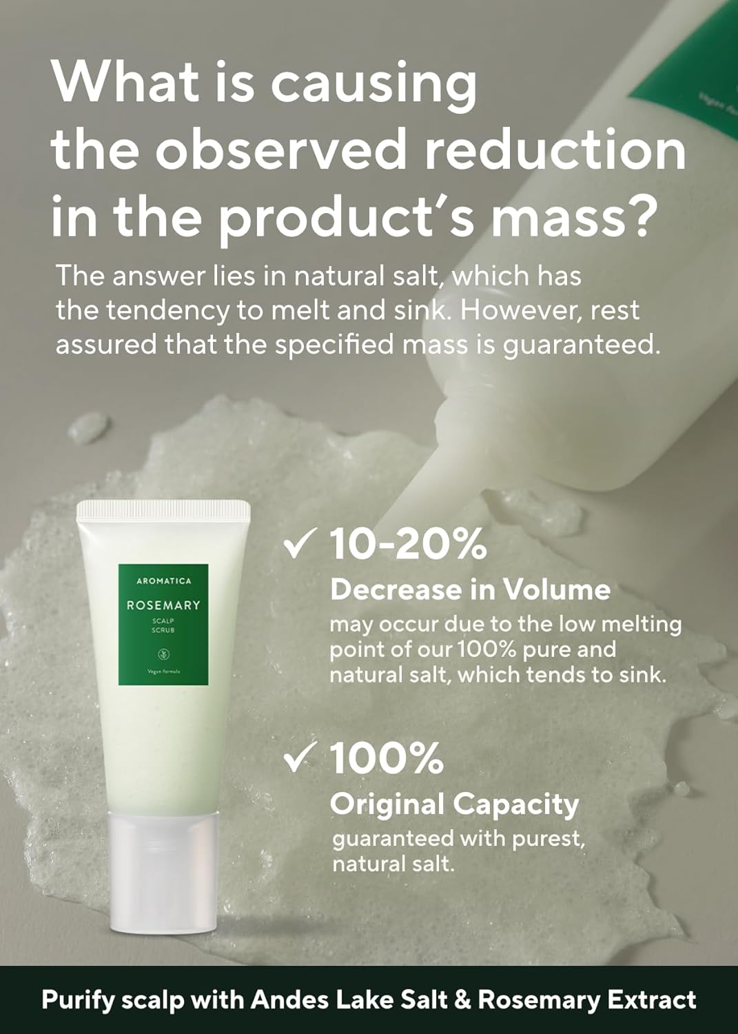 AROMATICA Rosemary Scalp Scrub AROMATICA