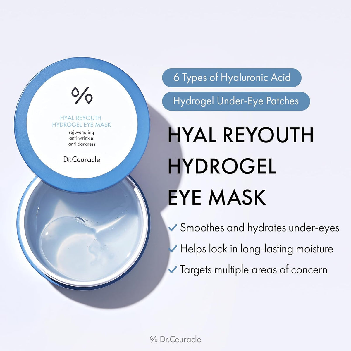 Dr.Ceuracle HYAL REYOUTH HYDROGEL EYE MASK Dr.Ceuracle