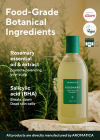 AROMATICA Rosemary Scalp Scaling Shampoo AROMATICA