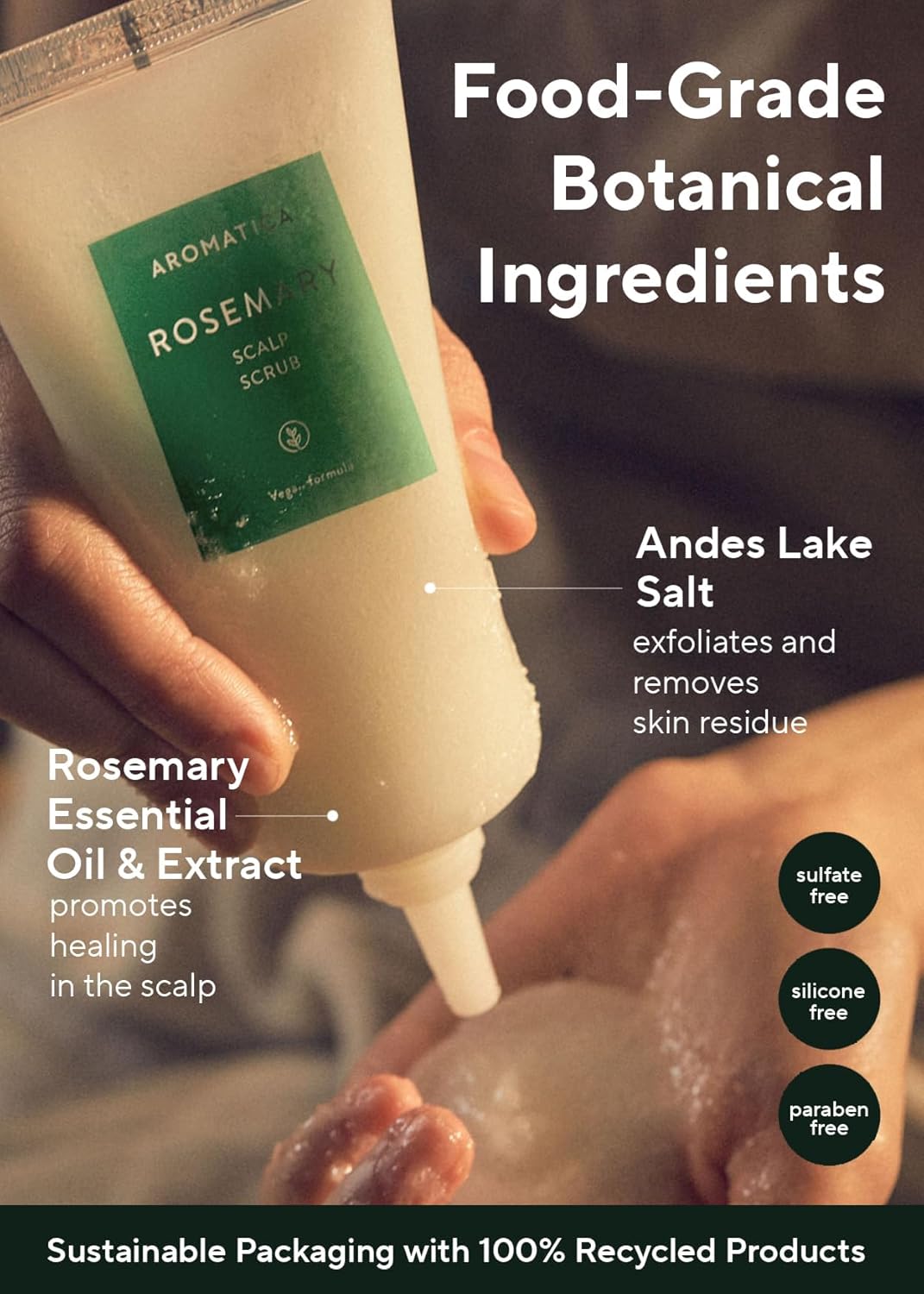 AROMATICA Rosemary Scalp Scrub AROMATICA