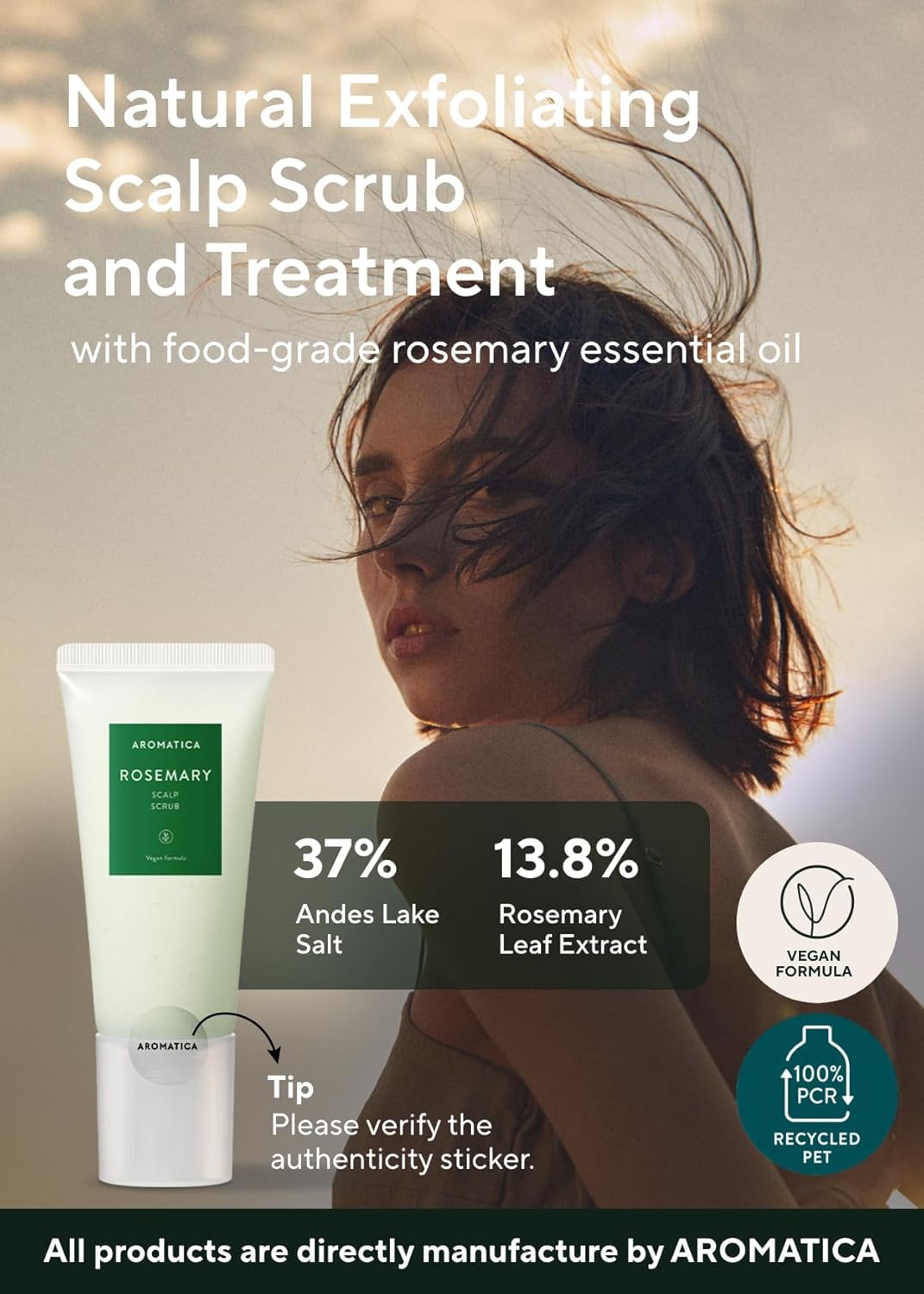 AROMATICA Rosemary Scalp Scrub AROMATICA