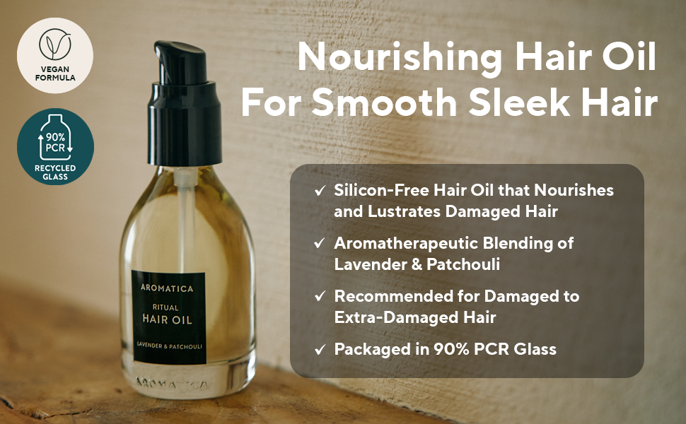 AROMATICA Ritual Hair Oil Lavender & Patchouli AROMATICA