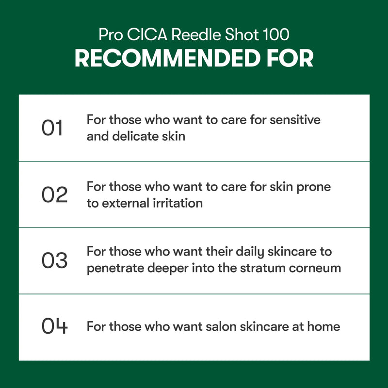 VT COSMESTICS PRO CICA REEDLE SHOT 100