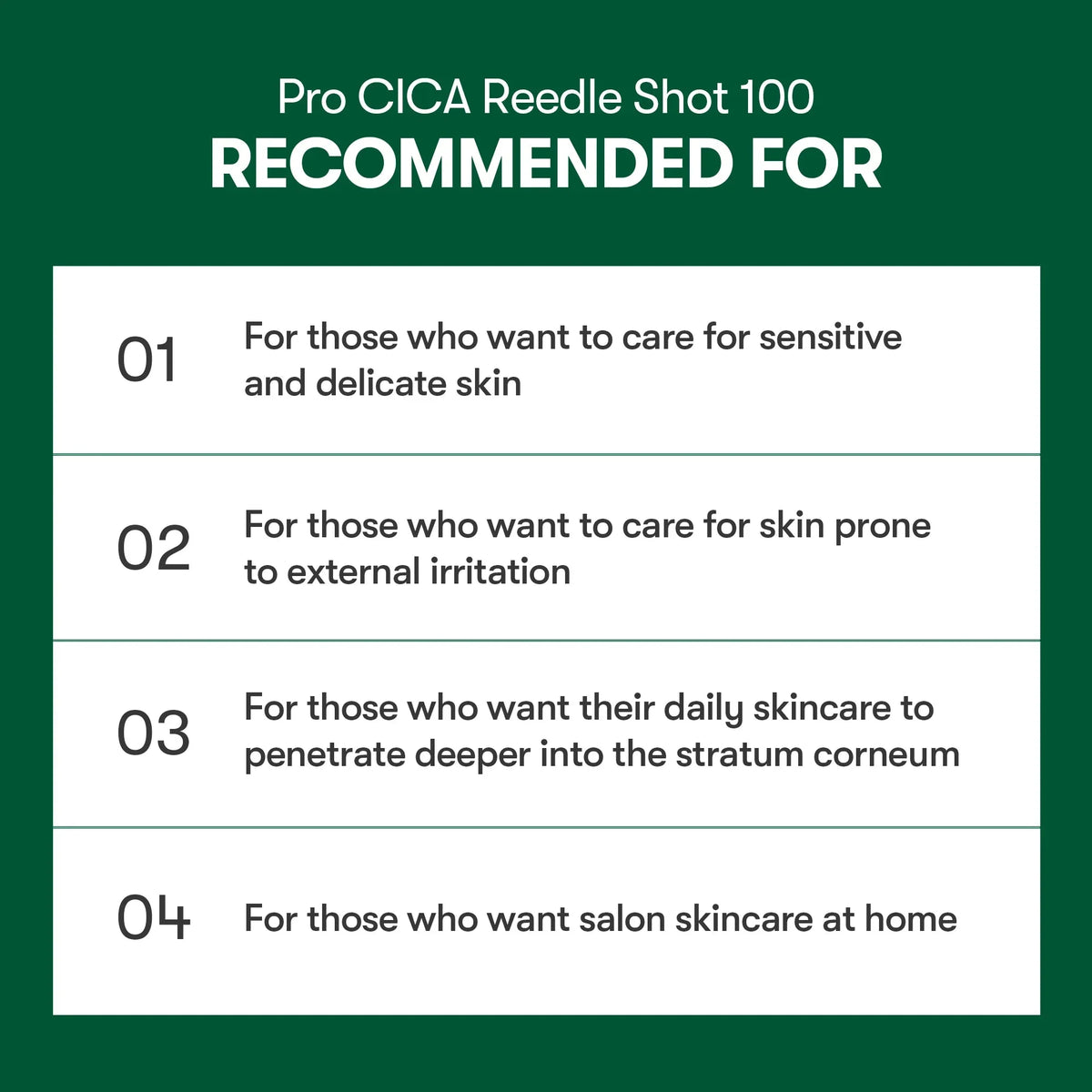 VT COSMESTICS PRO CICA REEDLE SHOT 100 VT COSMETICS