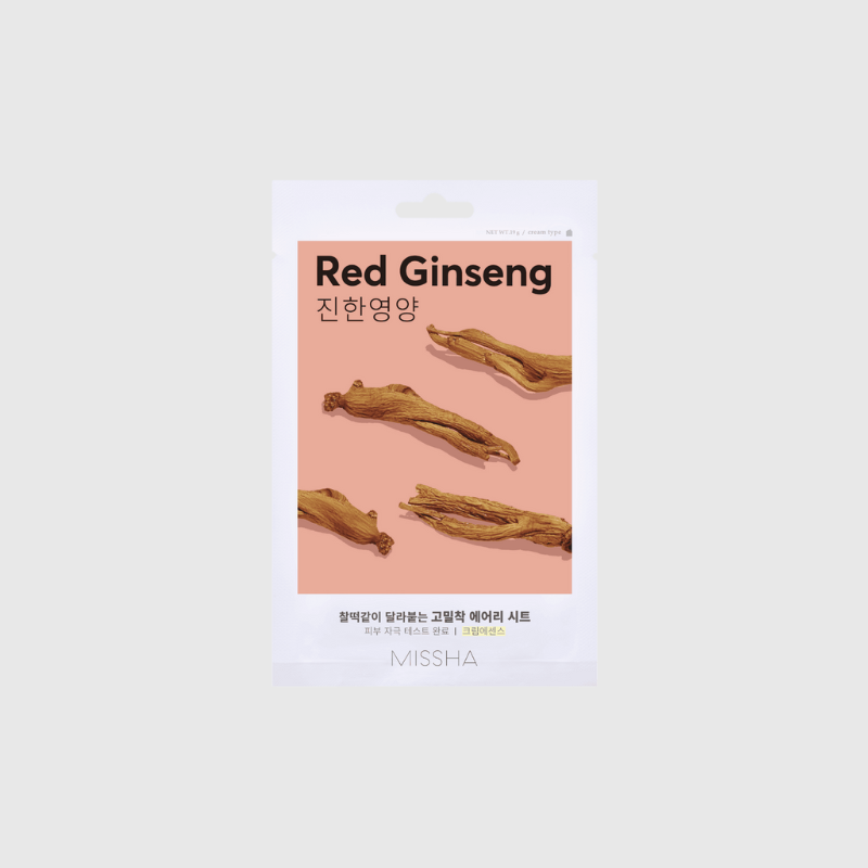 MISSHA Airy Fit Sheet Mask (Red Ginseng)