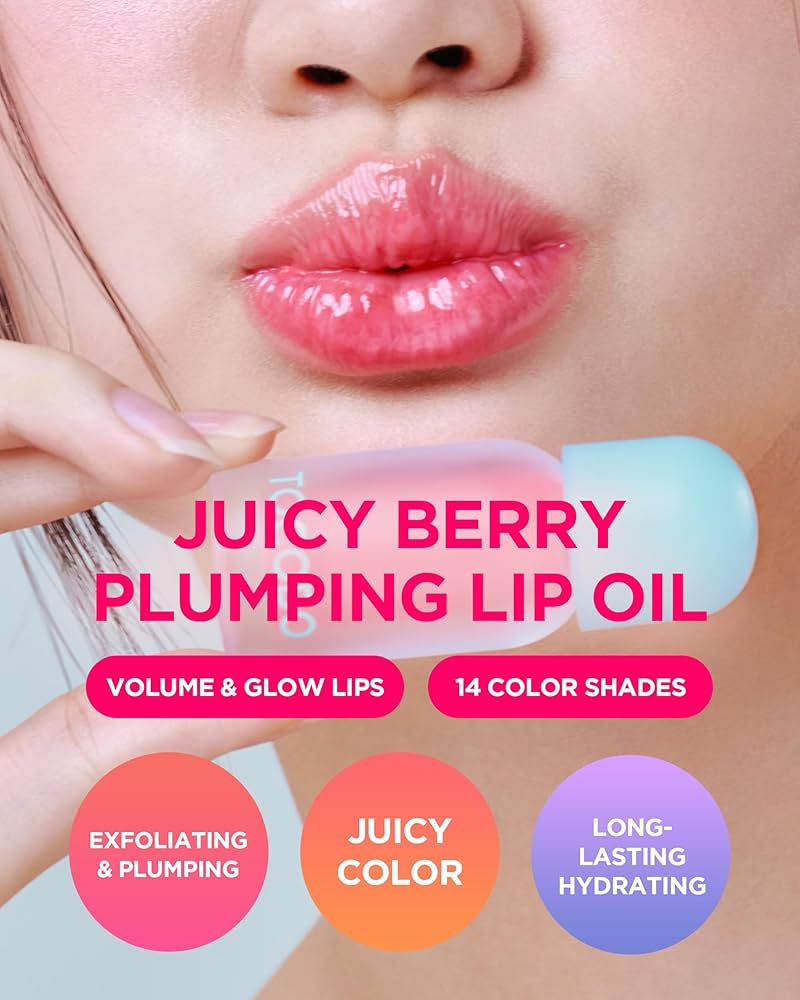 TOCOBO Juicy Berry Plumping Lip Oil TOCOBO