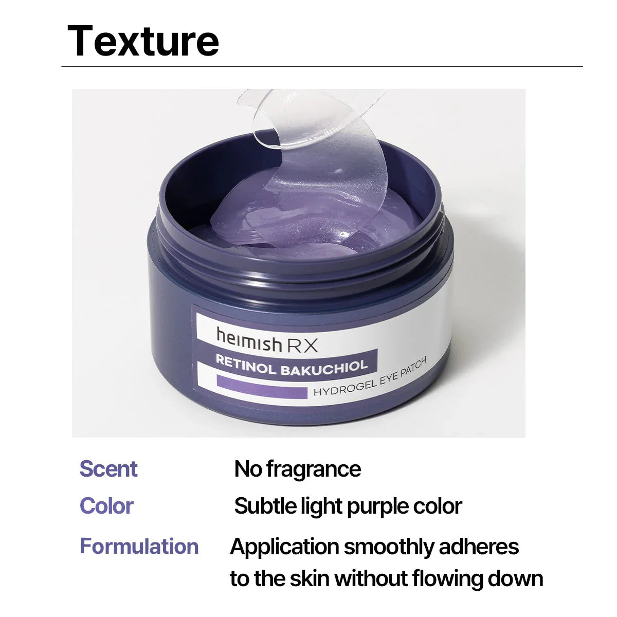 Heimish RX Retinol Bakuchiol Hydrogel Eye Patch Heimish
