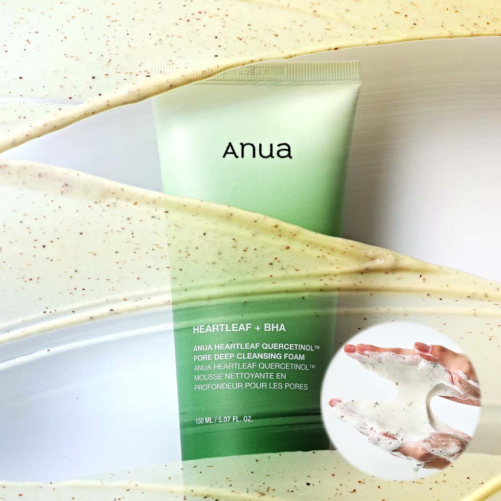 Anua Heartleaf Quercetinol Pore Cleansing Foam Anua