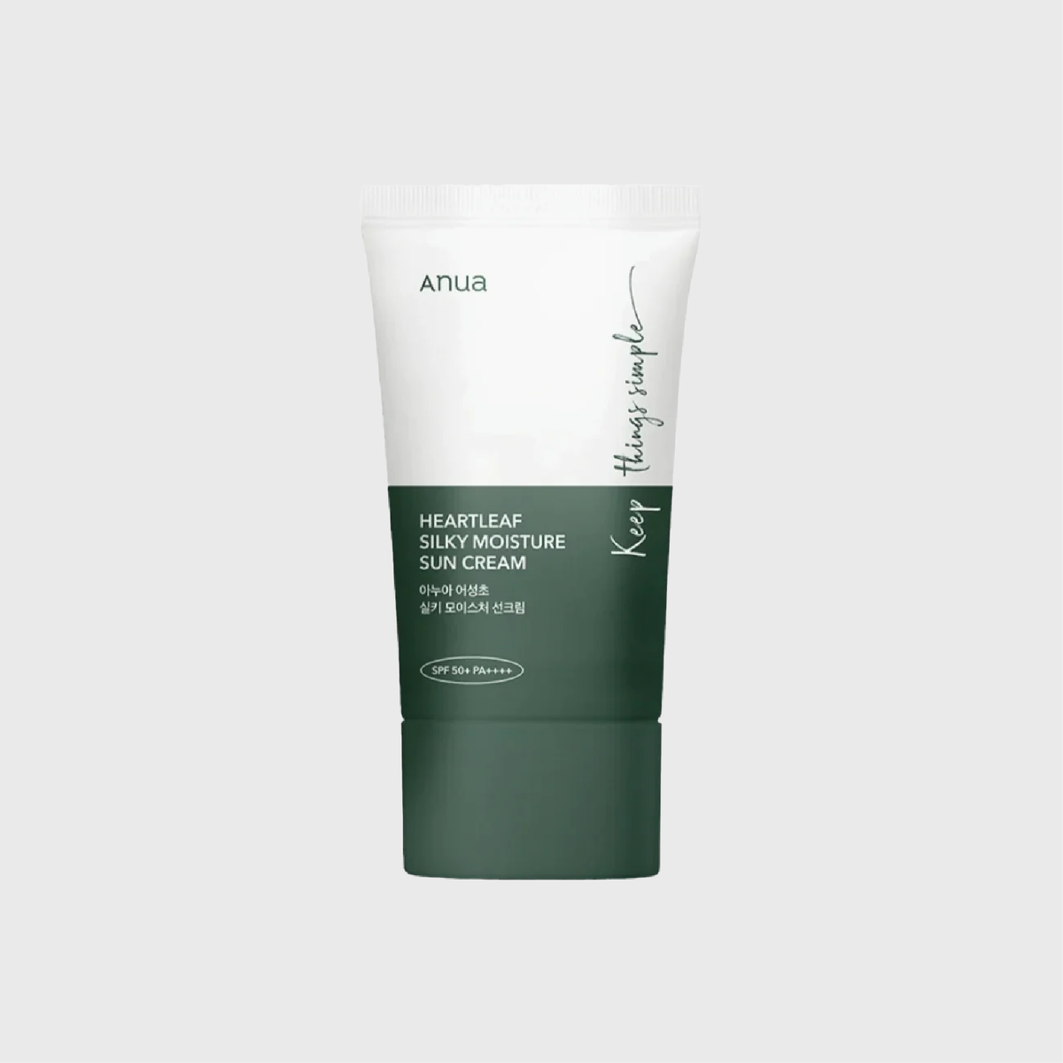 Anua Heartleaf Silky Moisture Sun Cream Anua