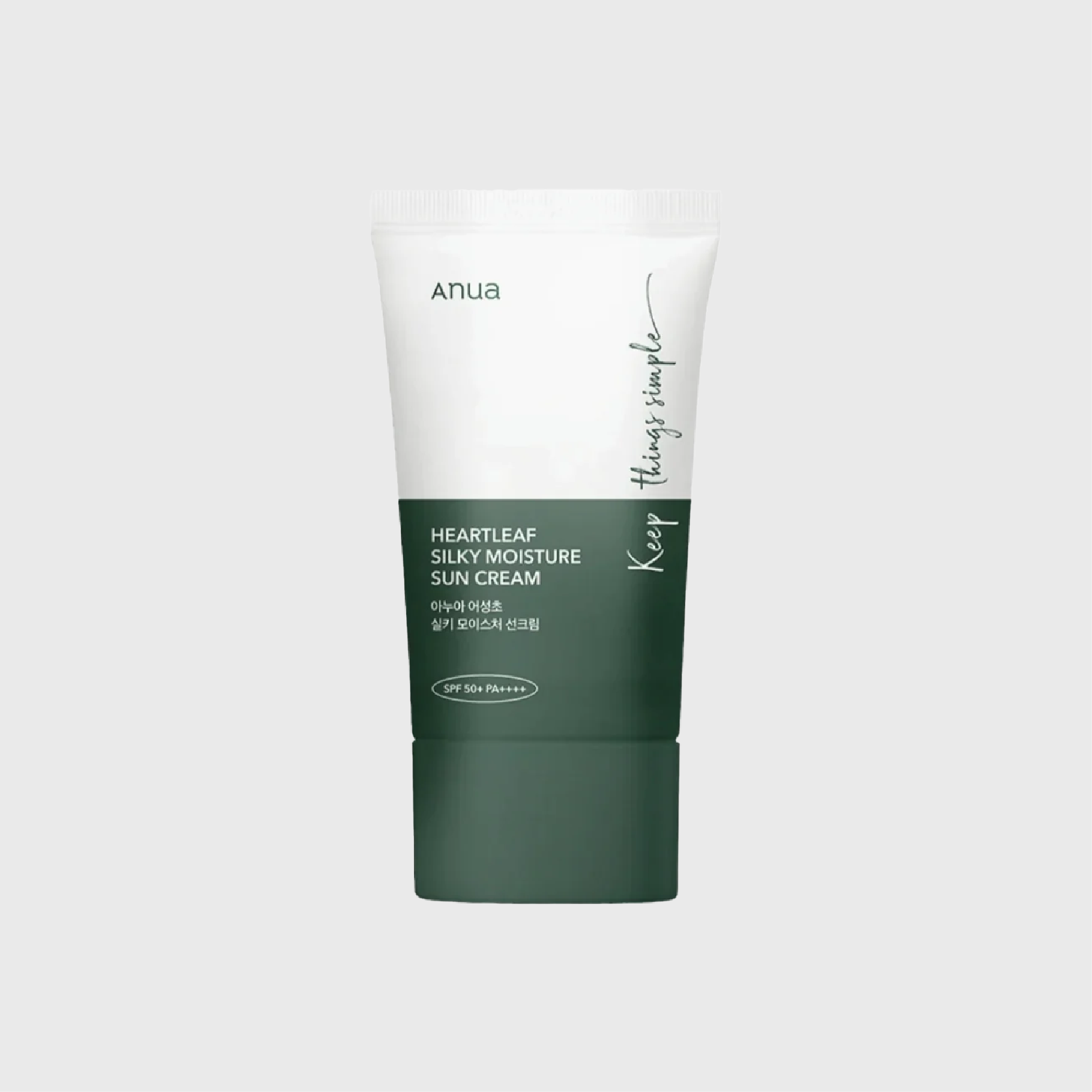 Anua Heartleaf Silky Moisture Sun Cream Anua