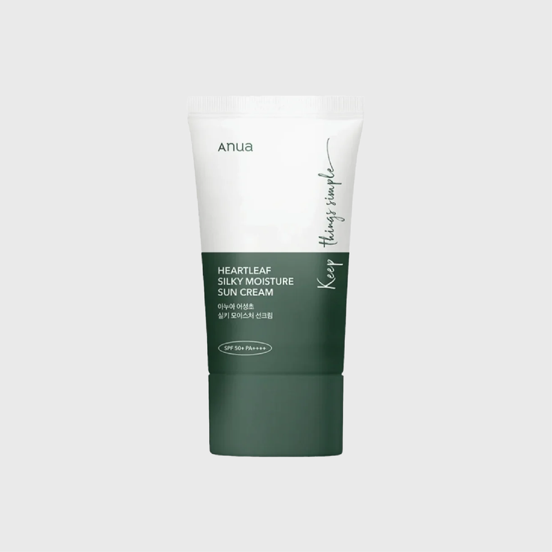 Anua Heartleaf Silky Moisture Sun Cream Anua