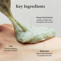 Arencia Green Tea + LHA Deep Pore Rice Cake Cleanser Arencia